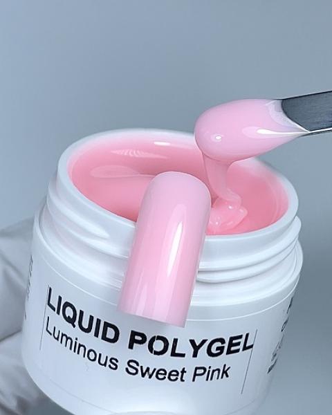 Liquid PolyGel Luminous Sweet Pink Karl Diamant 15 ml