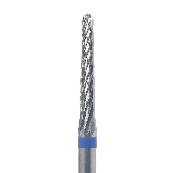 Hartmetallfräser Rundkegel Normal  blauer Ring 2,3 mm