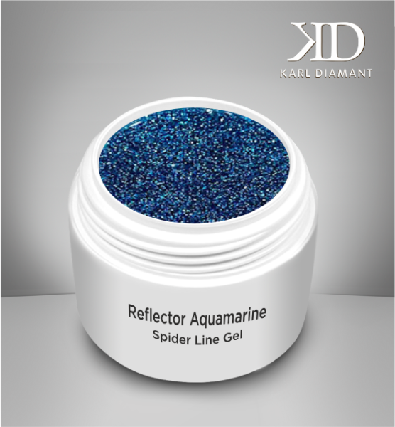 Reflector Spider Line Gel "Aquamarine" Karl Diamant 5 ml