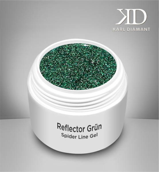 Reflector Spider Line Gel "Grün" Karl Diamant 5 ml