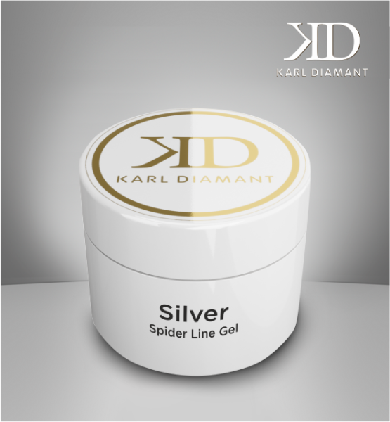 Spider Line Gel "Silver" Karl Diamant 5 ml