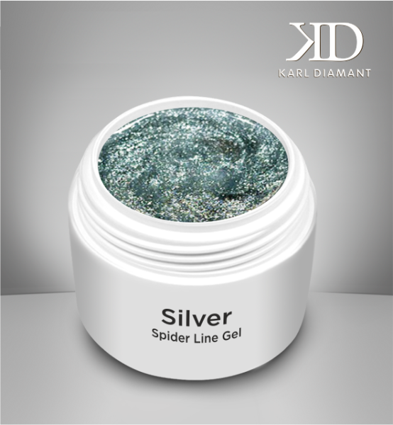 Spider Line Gel "Silver" Karl Diamant 5 ml