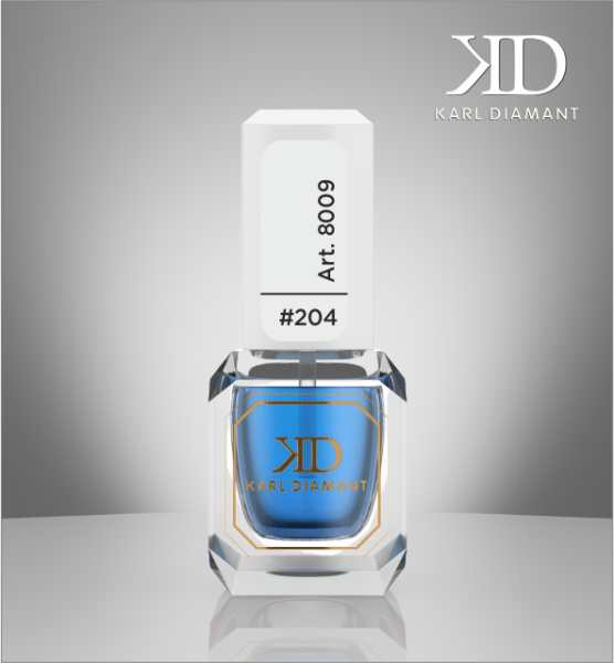 Nail Art Aquarell Cyan Blau #204 Karl Diamant