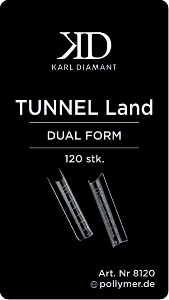 Dual Tips "TUNNEL" long 120 pcs Karl Diamant