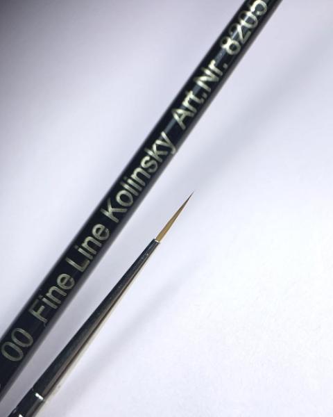Liner Extra Fine Kolinsky brush size 00 Karl Diamant