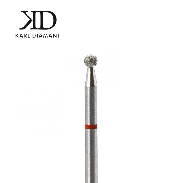 Diamond Cutter Ball Fine - Red 2.5 mm