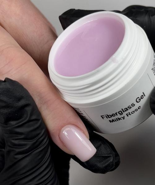 Fiberglas Gel Milky Rose Karl Diamant 30 ml