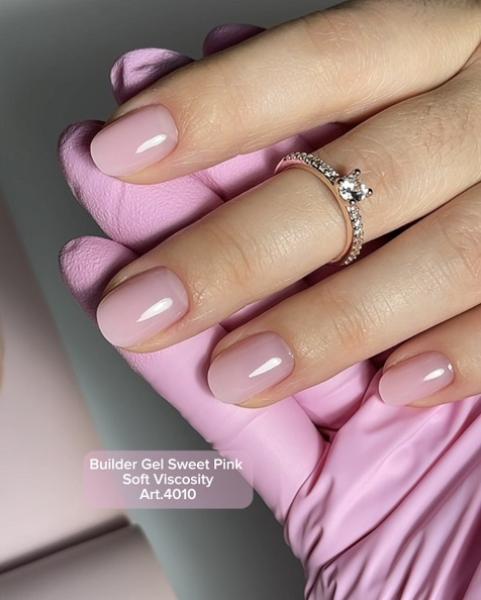 Builder Gel Sweet Pink Soft Viscosity Karl Diamant 15 ml