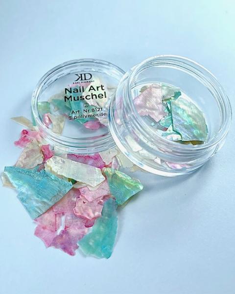 Nail Art Muschel 2 Karl Diamant