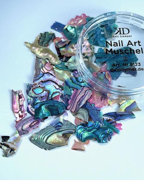 Nail Art Muschel 4 Karl Diamant