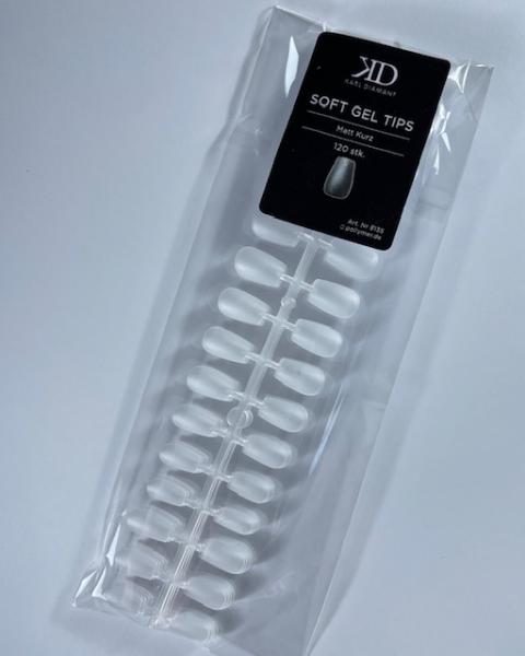 Soft Gel Tips matt kurz 120 Stk. Karl Diamant