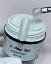 Builder Gel White Aurora Flakes Karl Diamant 15 ml