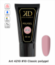 Polygel "Rose" #10 Charles Diamond 30 ml