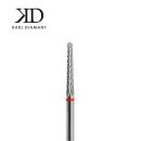 Carbide cutter round taper fine - red ring 2.3 mm