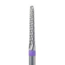 Carbide Cutters Round Taper Medium Purple Ring 2.3 mm