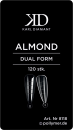 Dual Tips "ALMOND" 120 pcs Karl Diamant
