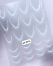 Sticker Ombre French White