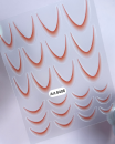 Sticker Ombre French Rot