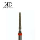 Diamantfräser Rundkegel Fein - Rot 1,6 mm